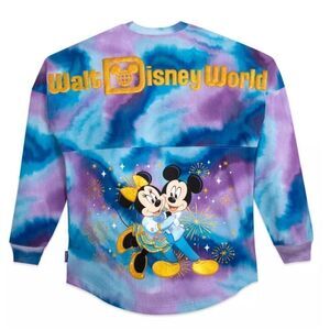 Mickey and Minnie Mouse Tie-Dye Spirit Jersey for Women – Walt Disney World 50